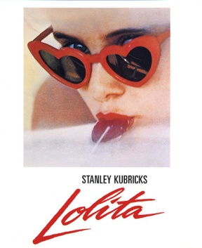 Affiche du film "Lolita" par Kubrick